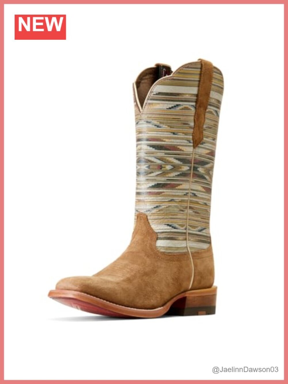 Ariat Women's Frontier Chimayo Western Boot with ATS Technology